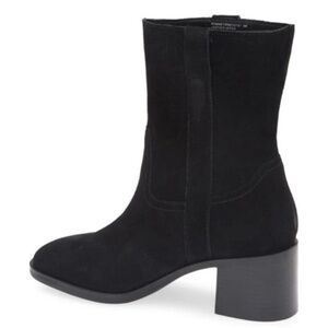 Steve Madden Romney Bootie Balck Suede size 6.5